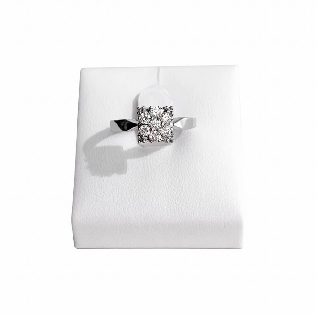 Art. 15680 - 585 Weißgold Ring mit Brillanten