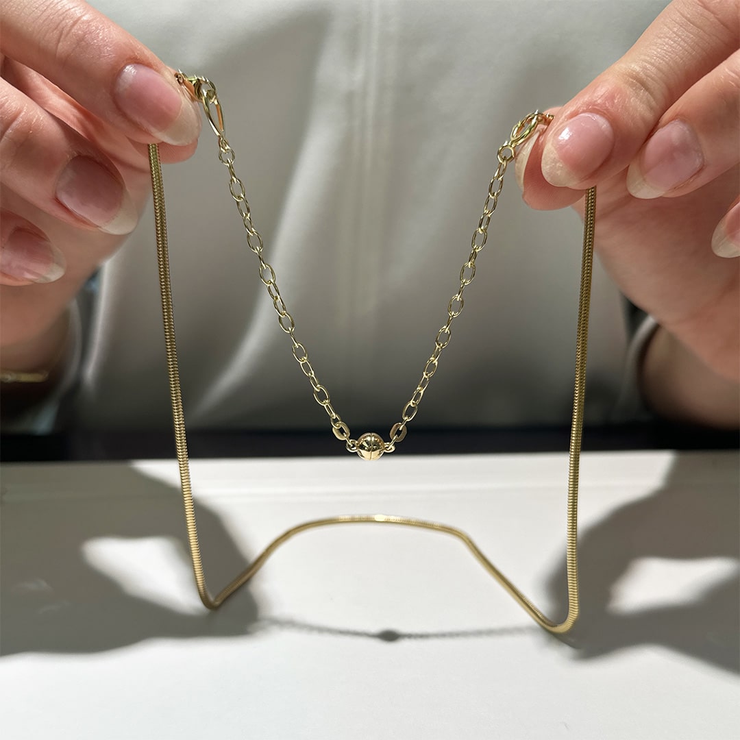 Kettenverschlüsse für Goldketten Magnetschließen Verlängerungskette Juwelier Brandstetter Wien