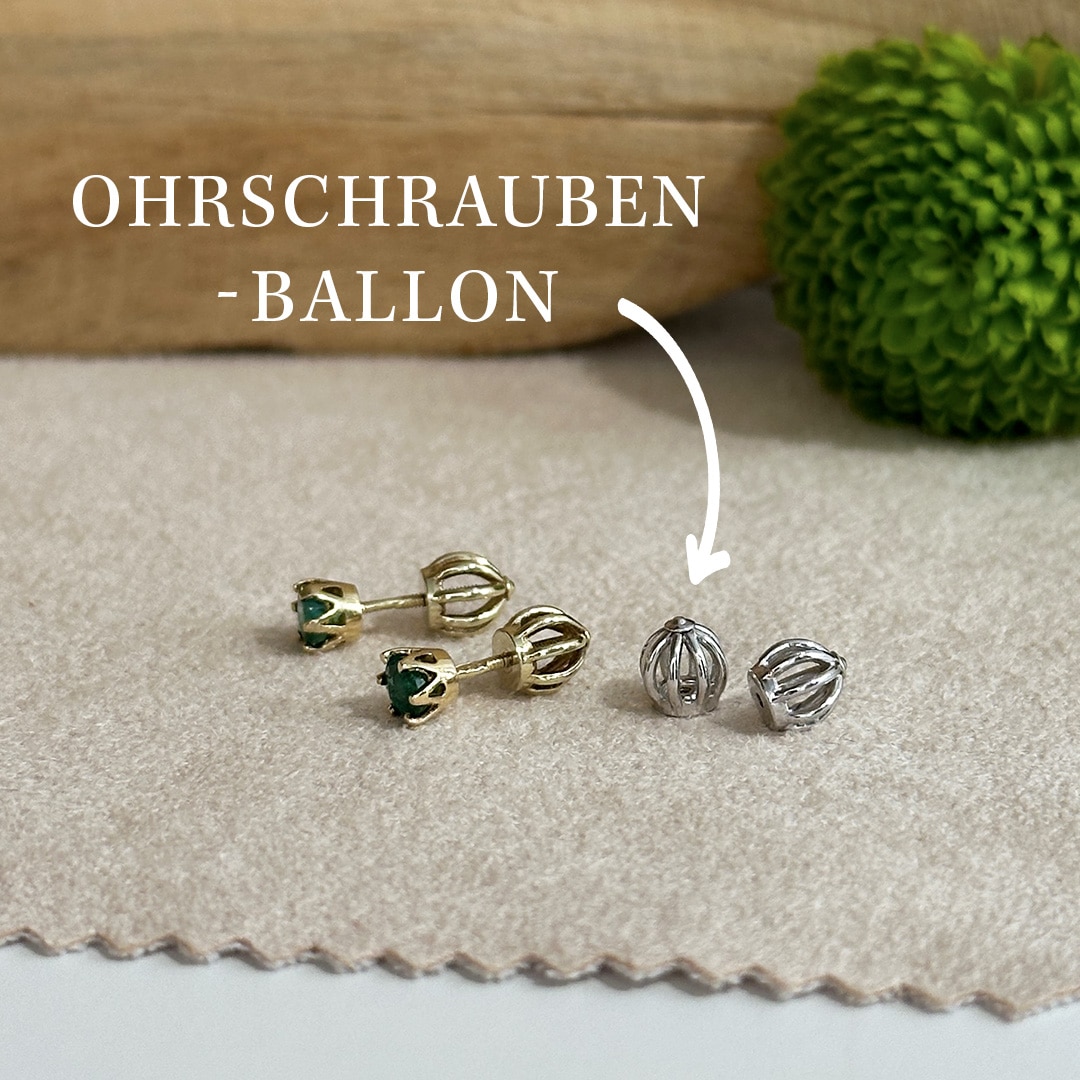 Ohrschrauben Verschluss Ballon Juwelier Brandstetter Wien
