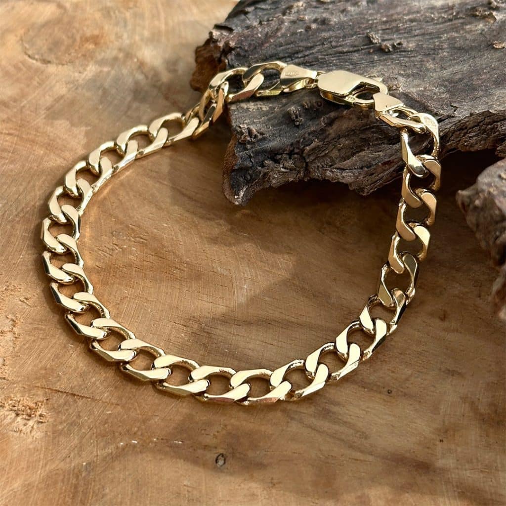 Goldarmband für Herren zum Valentinstag Juwelier Brandstetter Wien