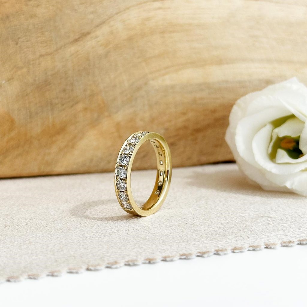 1,28ct. Brillant Memoire Ring 585 Gelbgold 16442