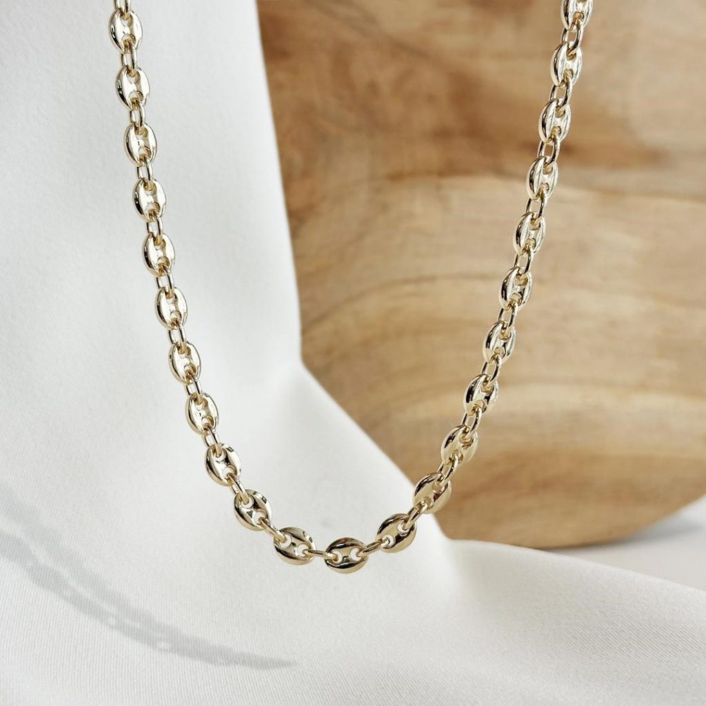 50cm Goldkette Marina 4,6mm 585 Gelbgold 16448