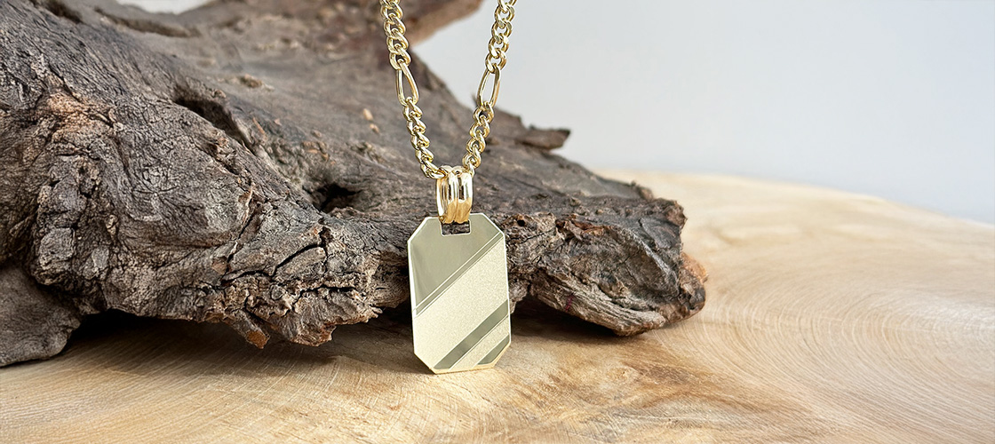 Goldanhänger für Herren von Juwelier Brandstetter Wien