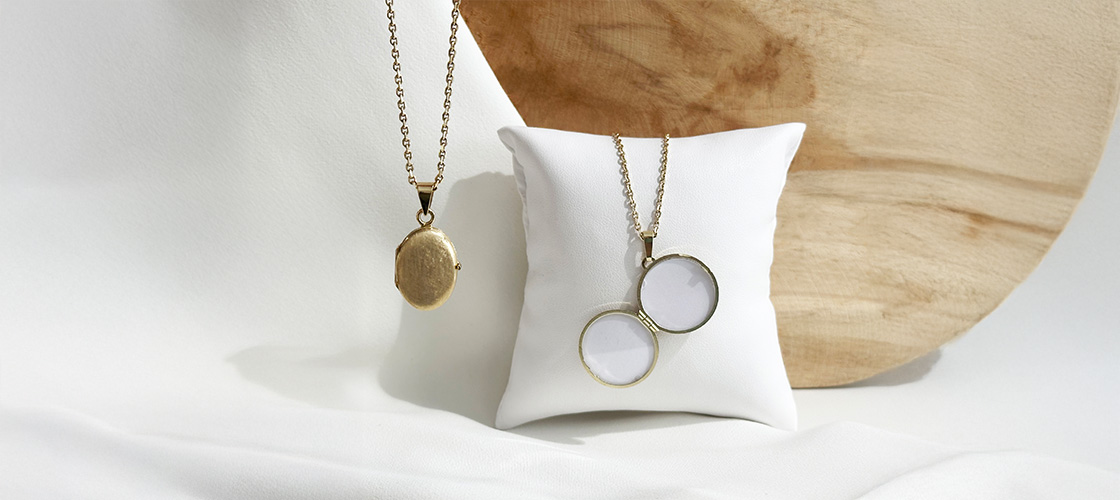 Medaillons aus Gold von Juwelier Brandstetter Wien