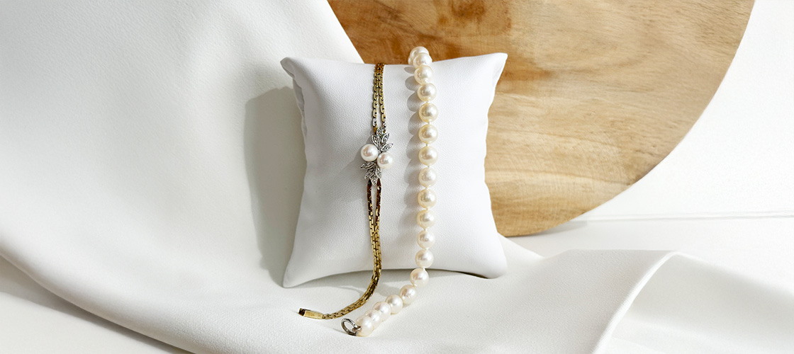 Perlenarmbänder von Juwelier Brandstetter Wien