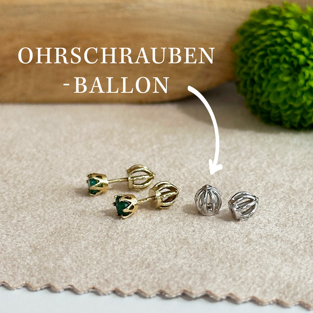 Ohrschmuck Verschluss Ballon Ohrschrauben